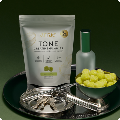 [비타민] Arrae Tone Creatine Gummies - Green Apple(60개)