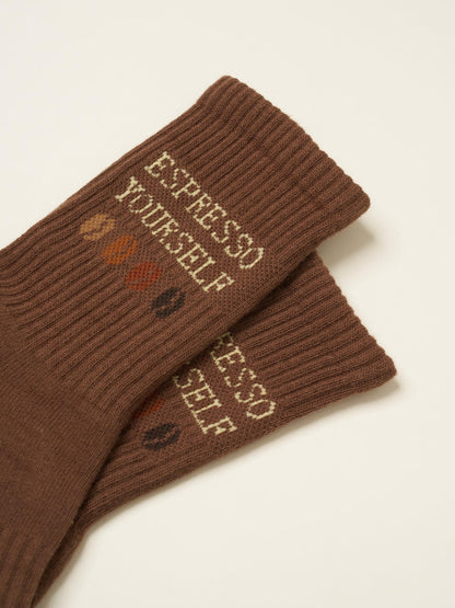 [삭스] Athletic Socks - Coffee Lover Grip Socks