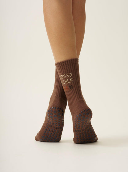 [삭스] Athletic Socks - Coffee Lover Grip Socks