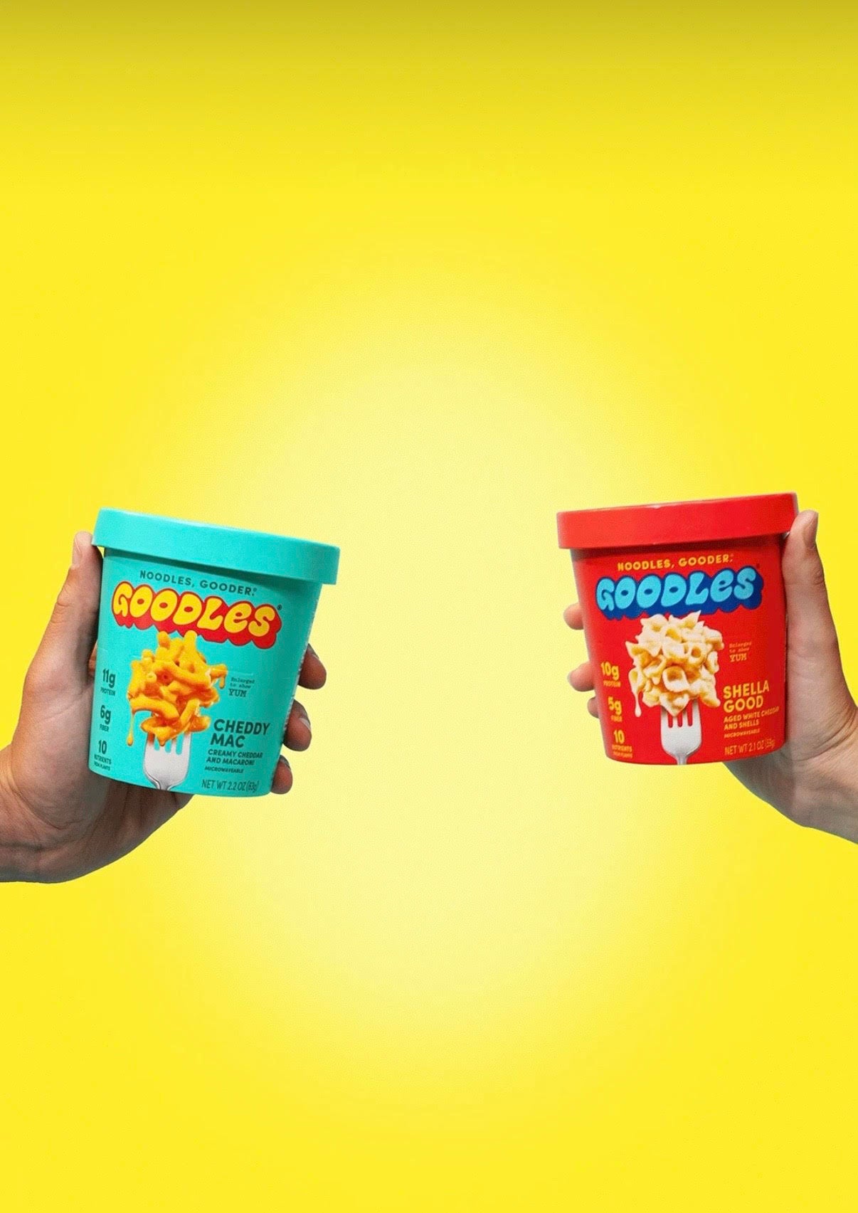 [Mac & Cheese] Goodles Healthy Mac & Cheese Cup 63g (High Protein/High Fiber) Kids' Nutritional Snack