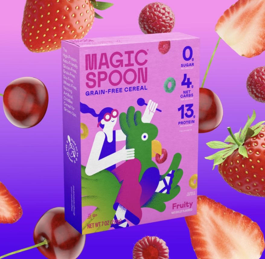 [시리얼] 매직스푼 저탄수 고단백 시리얼 1개 (그레인프리/무설탕) Magic Spoon Cereal