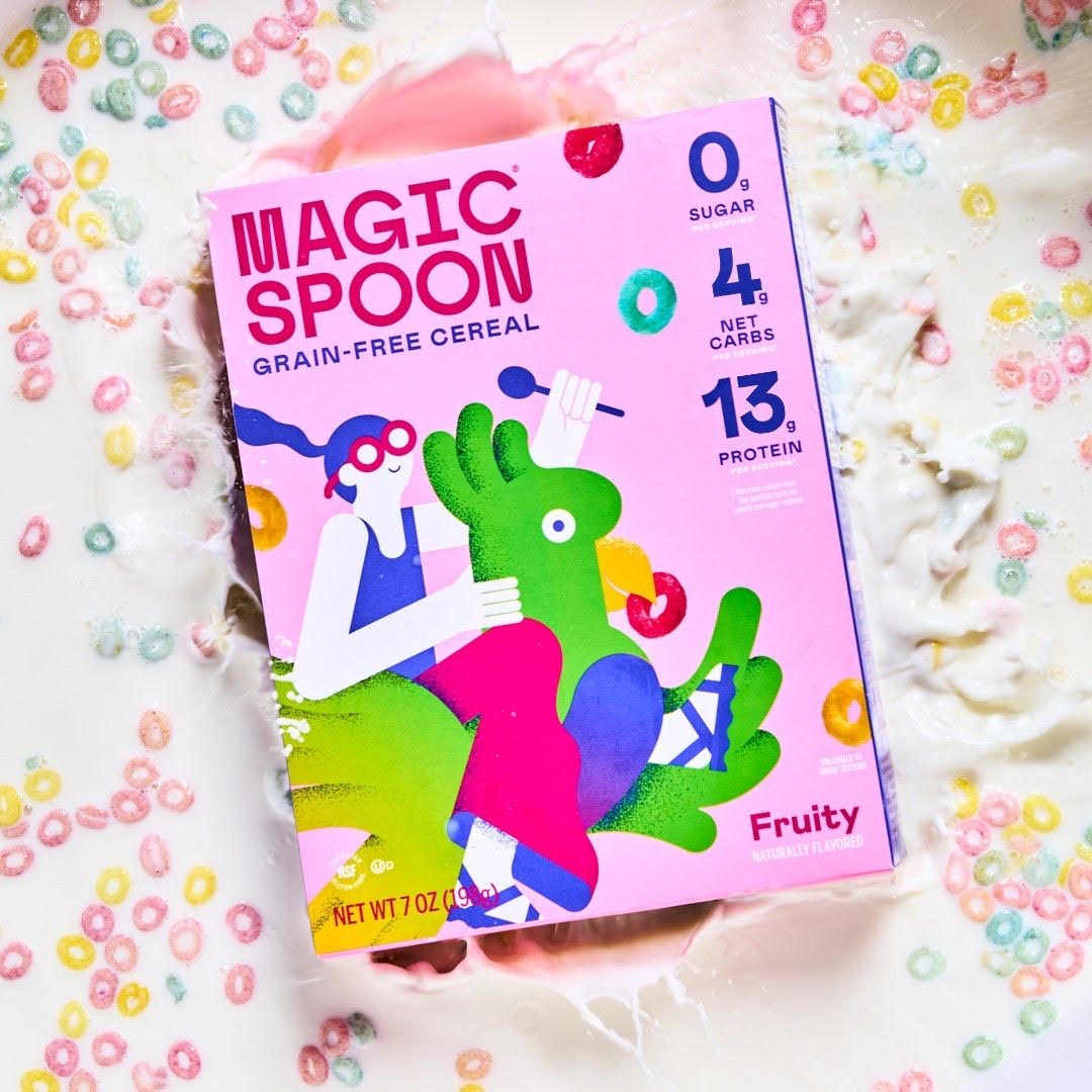 [시리얼] 매직스푼 저탄수 고단백 시리얼 1개 (그레인프리/무설탕) Magic Spoon Cereal